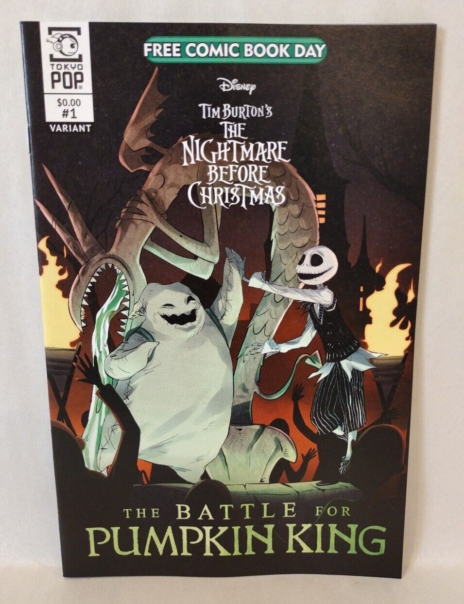 The Nightmare Before Christmas: The Battle For Pumpkin King Graphic Novel