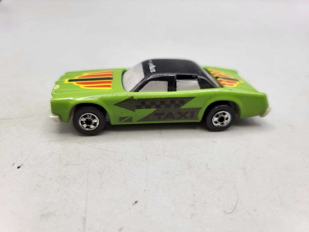 Hot Wheels 1989 Malaysia Green Convertables Fab Taxi Cab Diecast