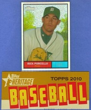 2010 Topps Heritage Base Cards #201-425  complete your set******** You Pick*****