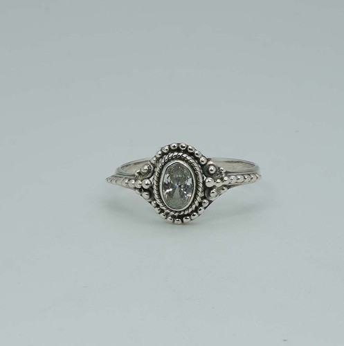 925 Solid Sterling Silver Cut Green Peridot,Red Garnet Oval Shape Ring Fw916 - Picture 33 of 38