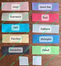 Taylor Swift Eras Tour set of 10  2 snow confetti from Toronto Night 2, Nov 15