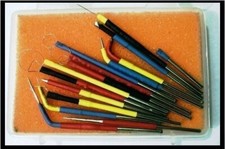 Mini Cauterización Electrosurgical Juego de 13 piezas.Puntas Derm.atológicas Repuestos Dentales
