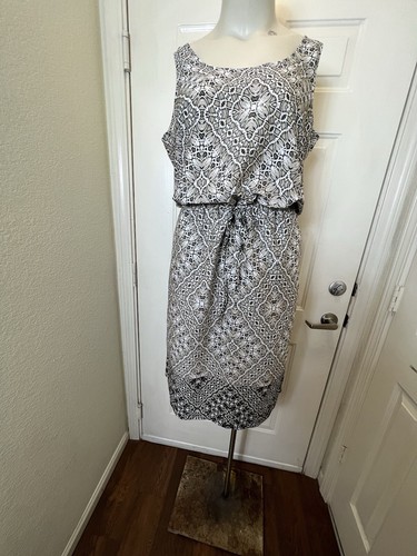Joe Fresh Beige/Blanco Activo Tanque Ligero Vestido Mujer’s Talla Xl - Imagen 5 de 15