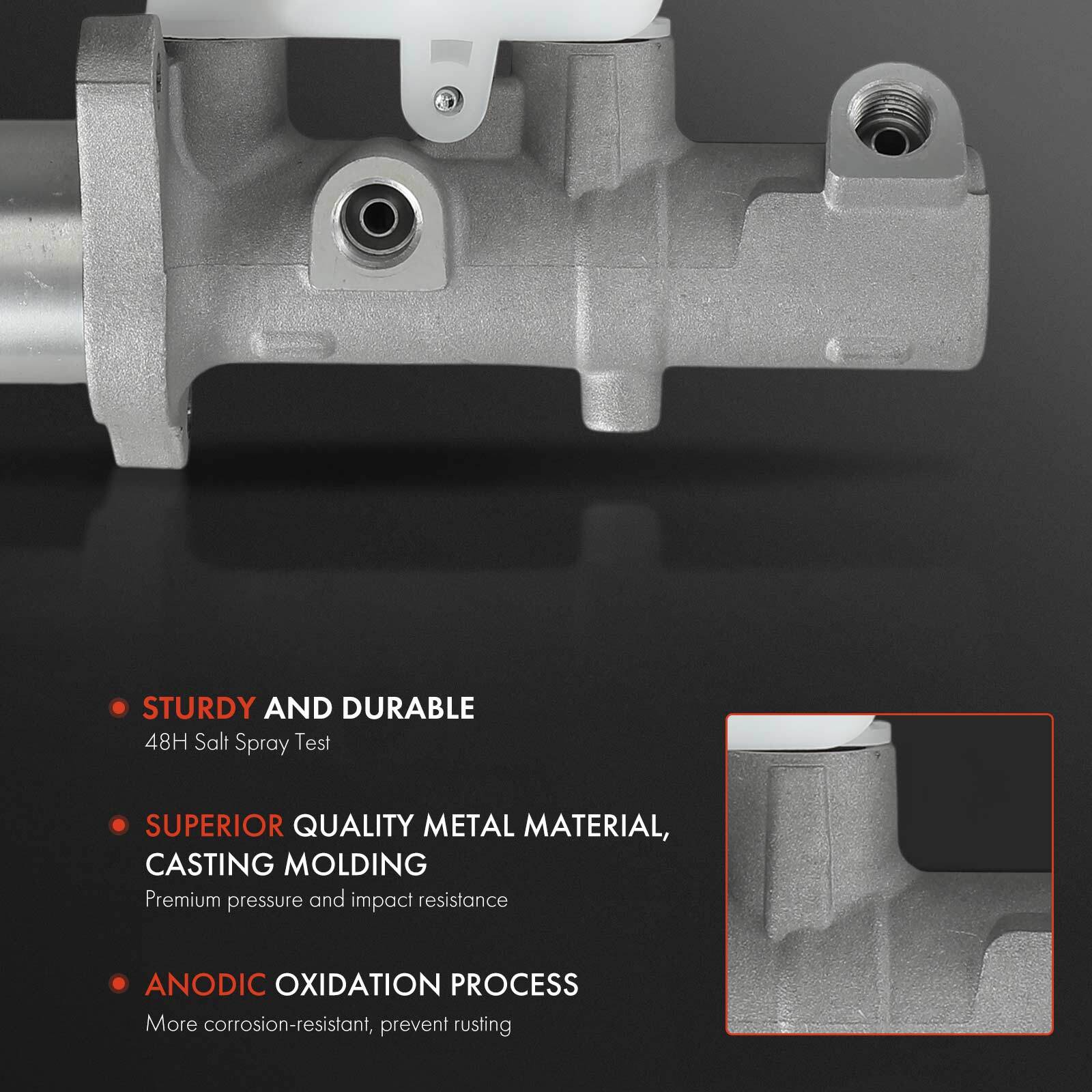 Brake Master Cylinder w/ Reservoir & Sensor for Ford Explorer 2011-2019 Lincoln