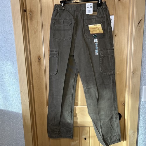 NWT Men's Cabelas Canvas TrailHiker II Khaki Pants Size 30 Reg (32 Inseam) - Picture 9 of 14