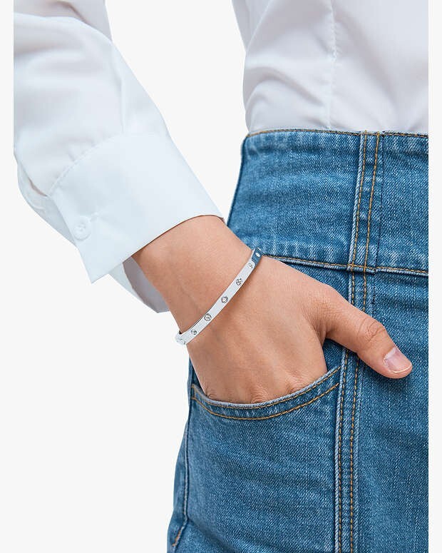 Kate Spade Set In Stone Hinged Bangle | eBay