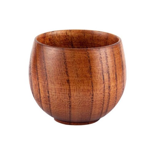 Wood Cups Japanese Style Cup Beer Coffee Mug Natural Solid Wood Cup - Picture 11 of 11