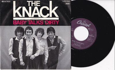 The Knack -Baby Talks Dirty / End Of The Game- 7'' 45 Capitol Records