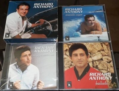 RICHARD ANTHONY TRES RARE COFFRET DE 3 CD SELECTION DU READER'S DIGEST - Photo 1/4