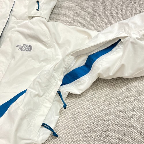 The North Face Womens Hyvent Triclimate 3-In-1 Snow Jacket in White Blue Size S - Picture 9 of 22
