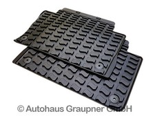 Audi Gummi Fussmatten Q7 4L hinten Matten Gummifußmatten