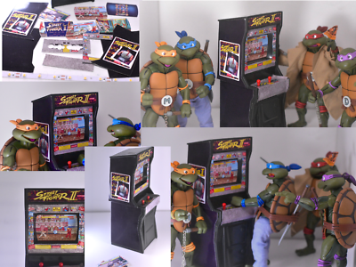 Stickers Street Fighter Modele 1 borne d'arcade