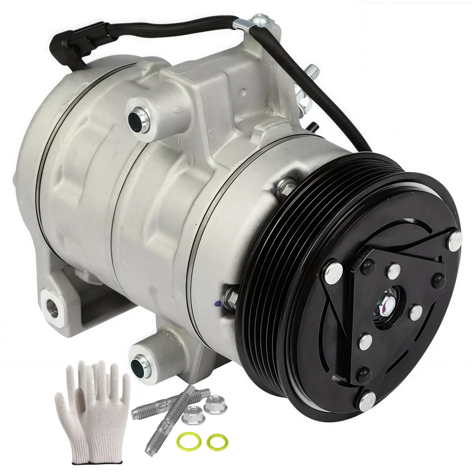 A/C AC Compressor For 2008-2011 Ford Focus 2010-2013 Ford Transit Connect 2.0L Foto 2 de 4