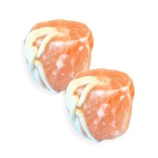 Pink Himalayan Salt Lick Block with Rope for Horses - 6 Lbs Each Block Weight 