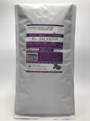 8oz/5lb - El Salvador   Central America   Fresh Roasted To Order Coffee