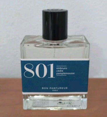 Bon Parfumeur 801 Sea spray, cedar, grapefruit | Perfume Niche Fragrance 100ml