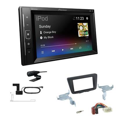 Pioneer Autoradio Bluetooth DAB USB Siri für Suzuki Baleno ab 2016 in schwarz