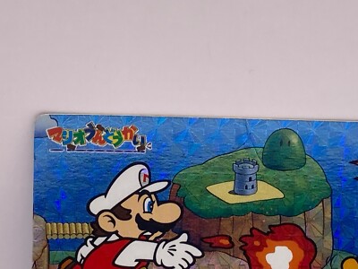 Mario Vs Lemmy Koopa / Banpresto TCG Super Mario World Nintendo