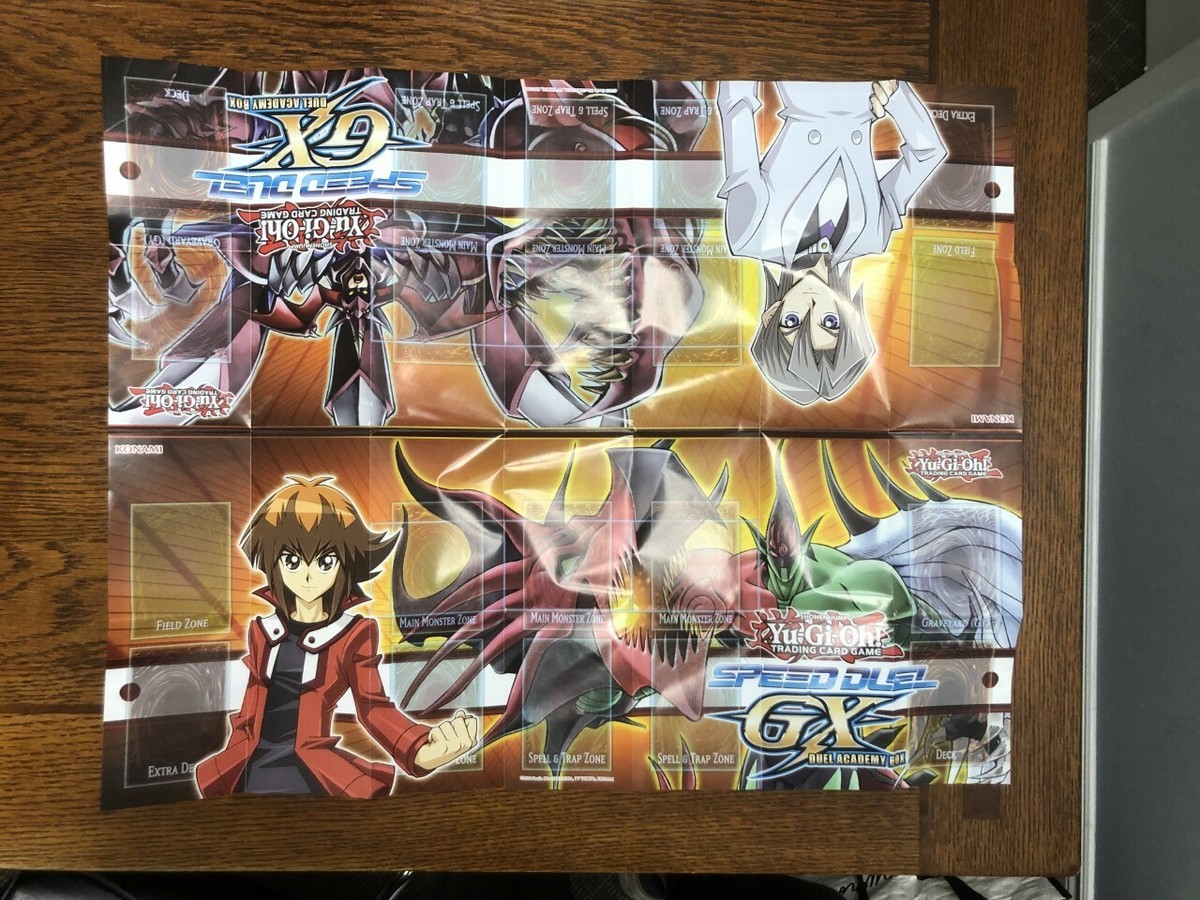 Double Paper Playmat - Speed Duel GX Duel Academy Box - Yu-Gi-Oh! - Yugioh  | eBay