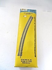 HO Atlas 833 18" Radius Curved Track 6 Sections HO Code 100 Nickel Silver Rails