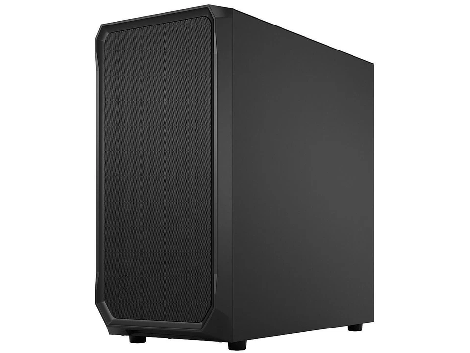 Fractal Design Focus 2 Black ATX mATX Mini ITX Solid Mid Tower Computer Case - Image 4 of 4