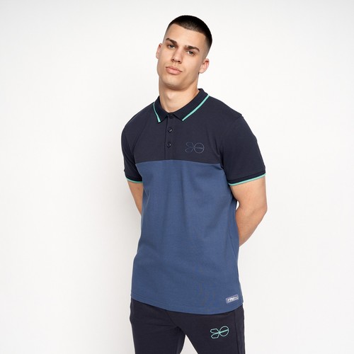 Mens Crosshatch Polo T-Shirt Short Sleeve Cotton Pique PK Shirt Collar Smart Top - Picture 3 of 16