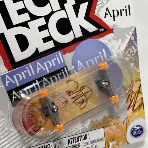 Tech Deck Fingerboard Ultra Rare April Skateboard Shane O’Neil New #6067048 - Picture 2 of 10