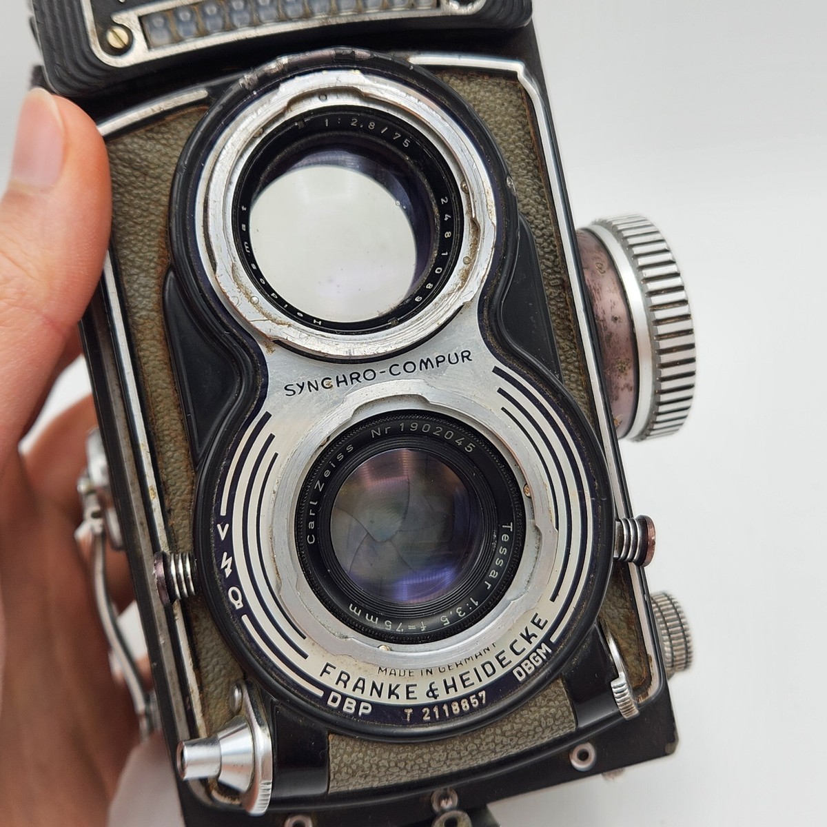 Rollei Rolleiflex Model T Type 1 TLR Camera w/ Tessar 75mm Rollei Rolleiflex Model T Type 1 TLR Camera w/ Tessar 75mm