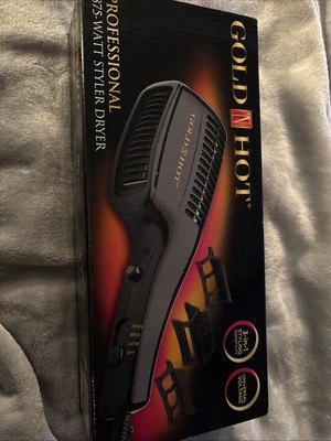 Hot Shot Tools Gold N Hot Professional Styler and Hair Dryer 1875 Watts