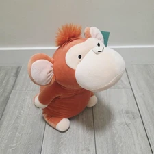 Monkey Weighted Plush Throw Pillow - Pillowfort NWT