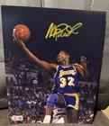Magic Johnson Autographed Signed 8x10 Photo Los Angeles Lakers BAS Beckett COA