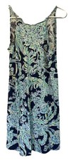 Lilly Pulitzer Margot Swing Dress High Tide Scuba Doo Resort Beach - XS