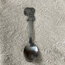 Vintage 1958/1965 Snoopy and Woodstock Danara Child's/Infant Spoon Stainless