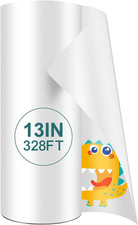 DTF Transfer Film Roll 13" x 328ft for T-Shirts - Glossy Clear PET Paper