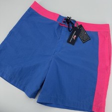 Vineyard Vines Shorts Mens 36 Montauk Board Shorts 7 Blue Pink Swim Trunks NWT