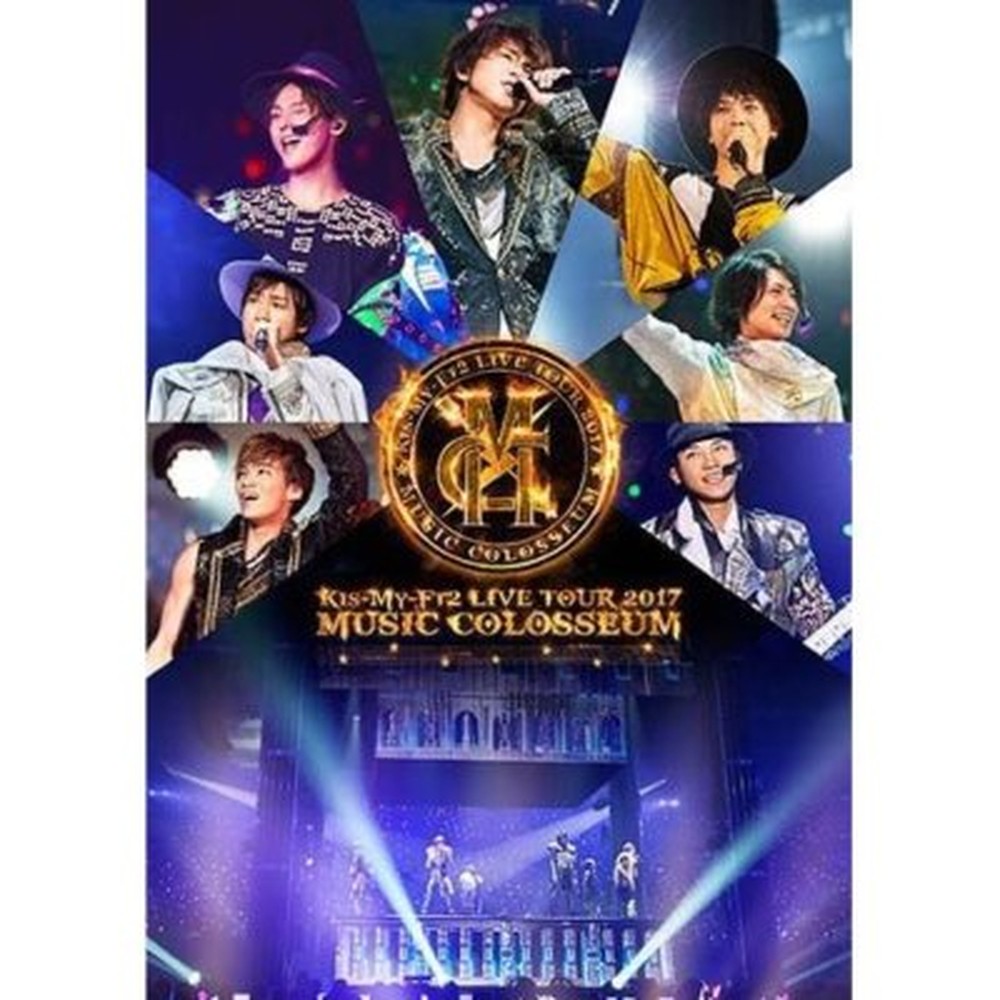 [Region2] New Kis-My-Ft2 LIVE TOUR 2017 MUSIC COLOSSEUM DVD Japan AVBD-92624