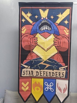 Space King Star Defenders banner 80x150cm