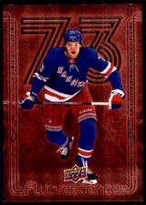 2024-25 UPPER DECK FLUORESCENCE RED MATT REMPE NEW YORK RANGERS #F-41