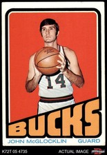 1972 Topps #54 Jon McGlocklin  Bucks Indiana 5 - EX