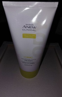 Avon Isa Knox Anew Clinical Revitalize + Reveal AHA Resurfacing Lotion For Body