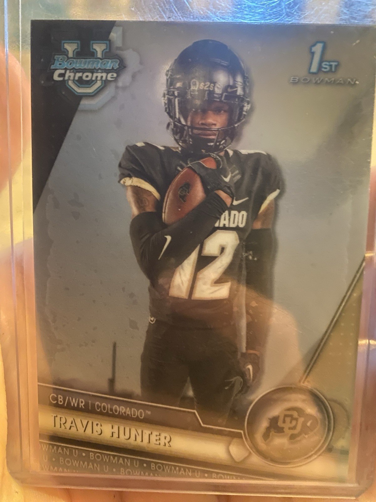 2023 Bowman University Chrome - Travis Hunter #36 Refractor (RC)