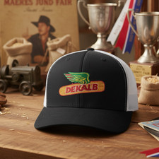 Vintage Dekalb Seed Hat EST 1912, Rare New Seed Corn Trucker Cap