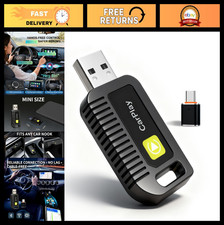 2  in  1 Wireless Carplay Adapter for Apple iPhone  Android Auto
