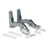 Bauknecht C00636779 TüRscharnier Set Oben Unten Indesit FüR KüHlschrank