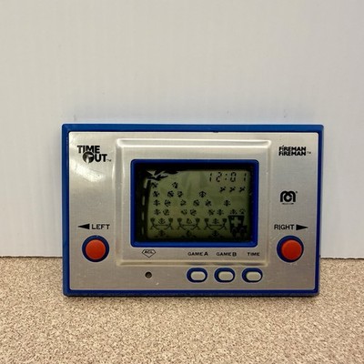 Vintage Nintendo Time Out Game And Watch - WORKS GREAT Handheld Game 1980