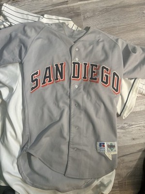 San Diego Padres Rob Piccio Jersey RARE Russell Athletic Diamond Collection   