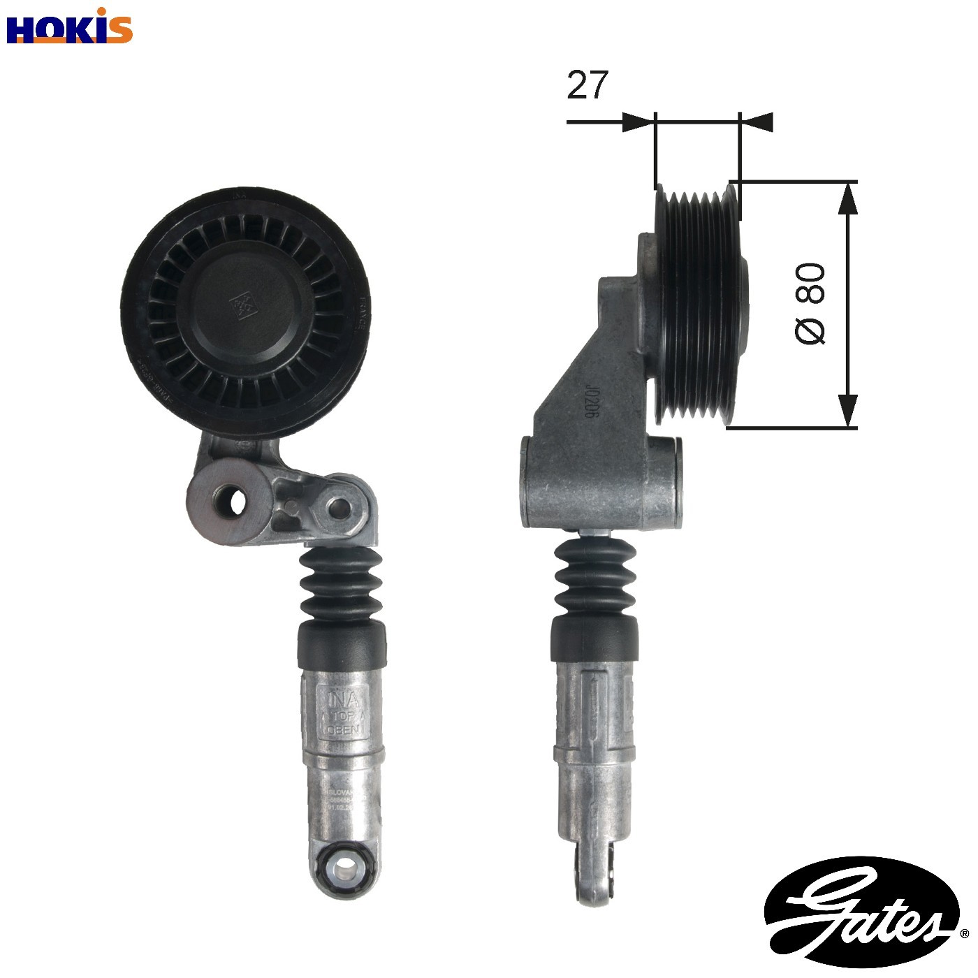 BELT TENSIONER VRIBBED BELT T39236 FOR VW CRAFTER/30-50/Van BJJ/CEBA 2.5L 5cyl - Image 10