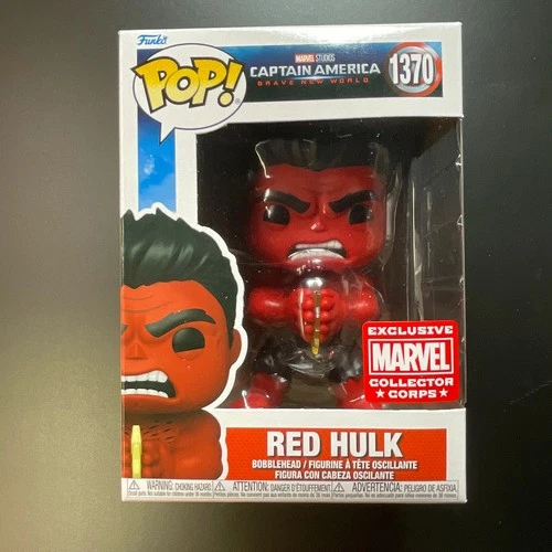 Funko Pop Marvel Red Hulk 1370 Exclusive