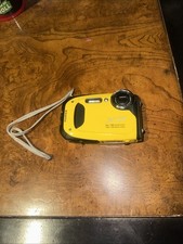 Fujifilm FinePix XP120 16MP Waterproof Digital Camera - Yellow. No Charger
