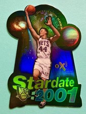 2001 FLEER EX STARDATE 13 of 15 SD VAN HORN NEW JERSEY NETS